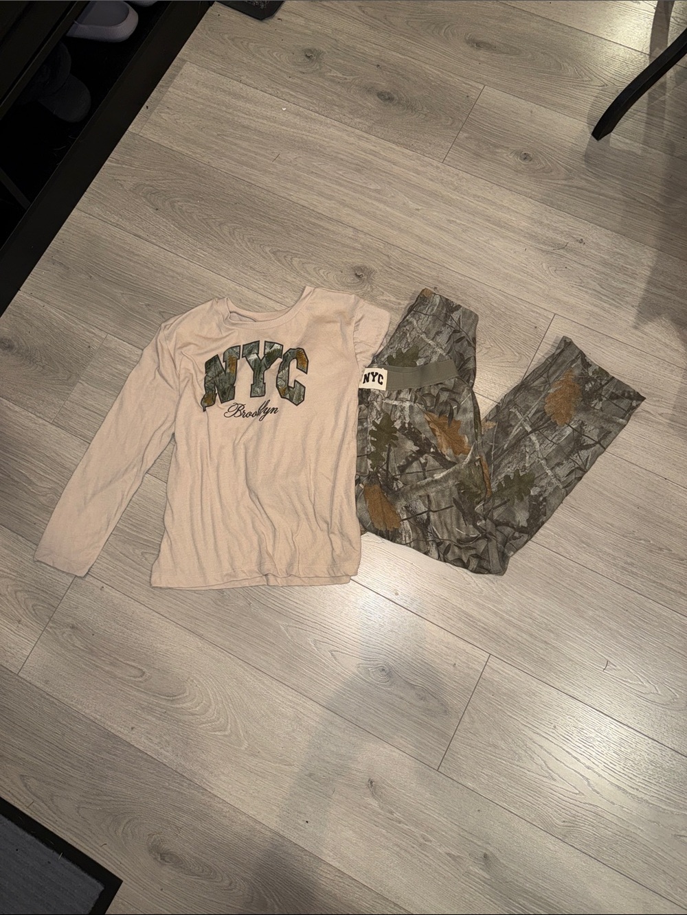 NYC Brooklyn Kids Pajama Set M